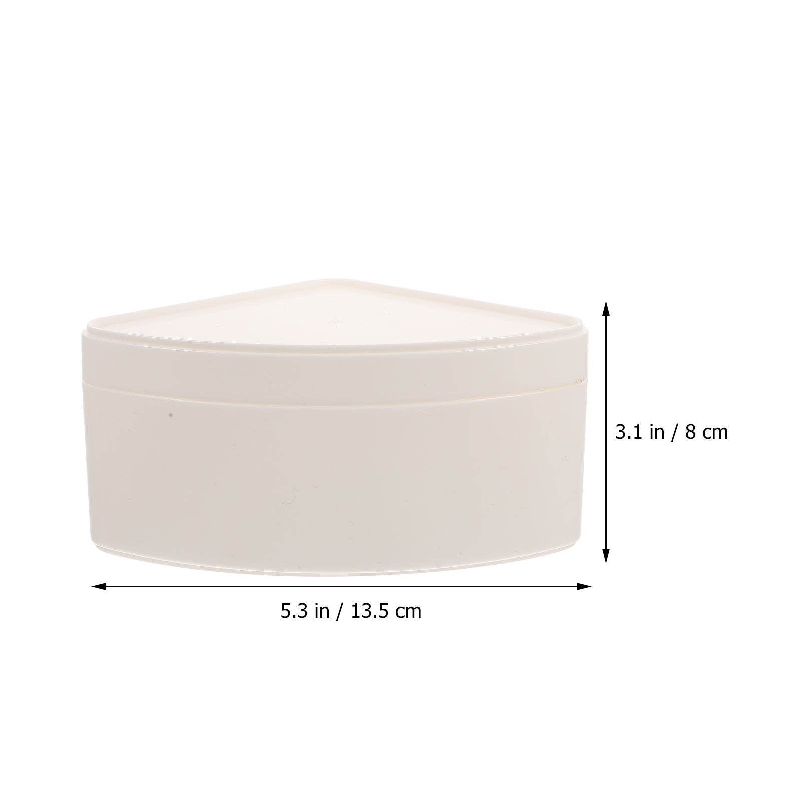 2 Pcs Storage Box Containers Bins Crate Office Trash Can White – Convenient Multi-Piece Set for Simple Storage and Daily Tasks