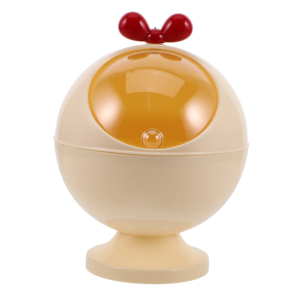 Figurine Decor Hair Accessories Storage Box Baby Miss 21.00X15.50X15.50CM Beige – Convenient Family Mealtime Use for Simple Storage and Daily Tasks