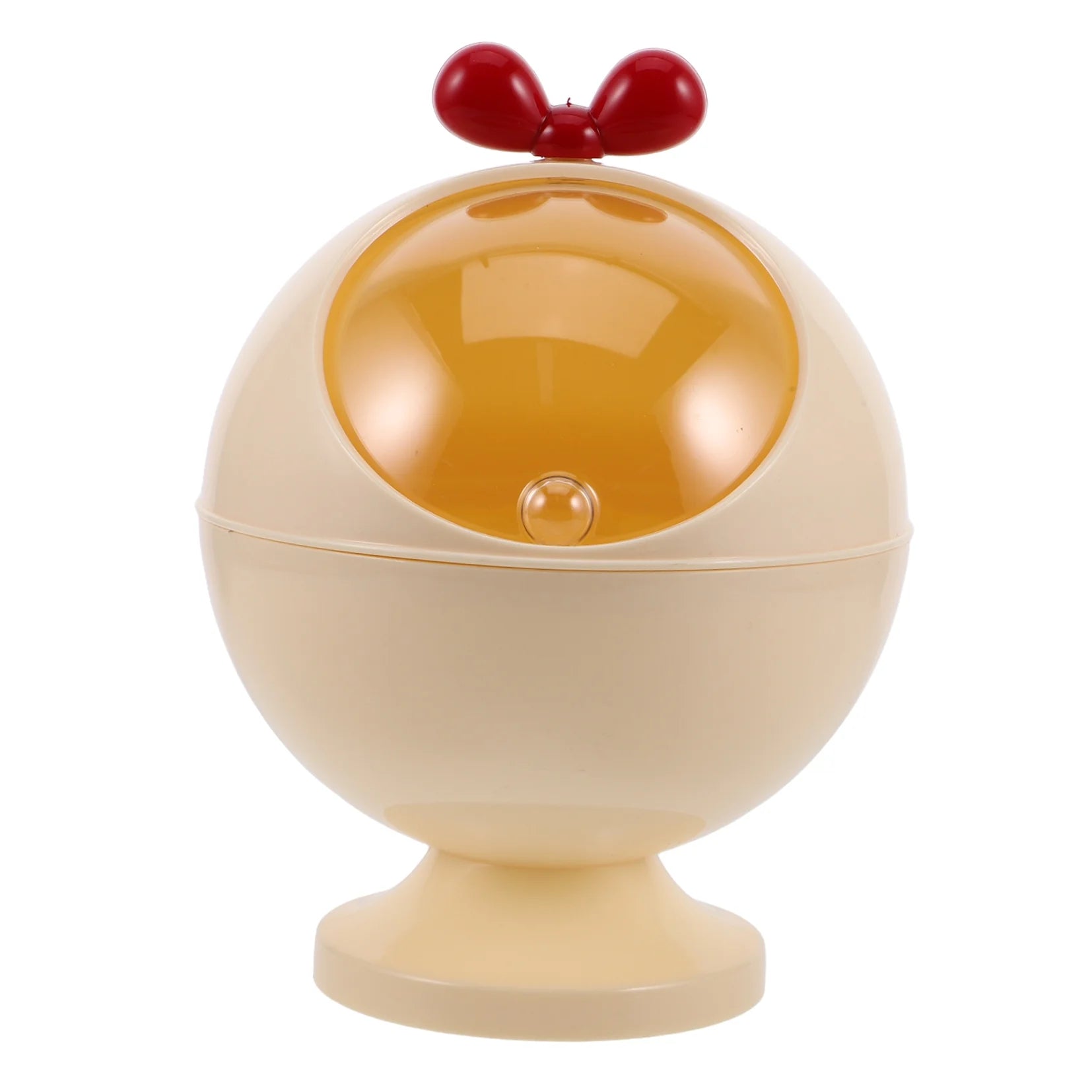 Figurine Decor Hair Accessories Storage Box Baby Miss 21.00X15.50X15.50CM Beige – Convenient Family Mealtime Use for Simple Storage and Daily Tasks