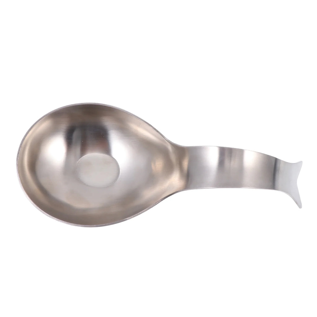 unbrandedStainless Steel Spoon Rest Pots for Kitchen Utensil Holder Stand – Balanced Everyday Tableware for Simple Storage and Daily Tasks