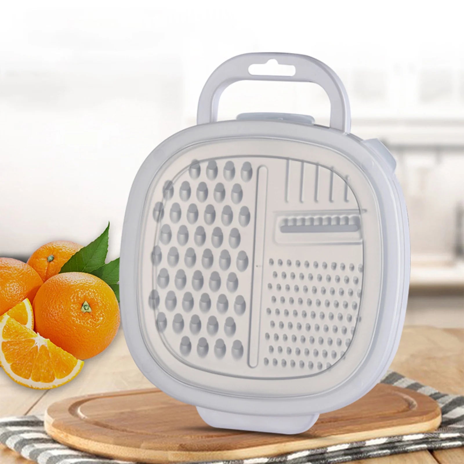 Grater Well-crafted Handheld Cheese Grater - Cheese Grater With Soft Handle - Grater For Kitchen Spices Ginger - Stainless Steel Cheese Shredder - Lemon Zester To Kitchen Gadgets Clearance – Convenient Carry Handles for Simple Storage and Daily Tasks