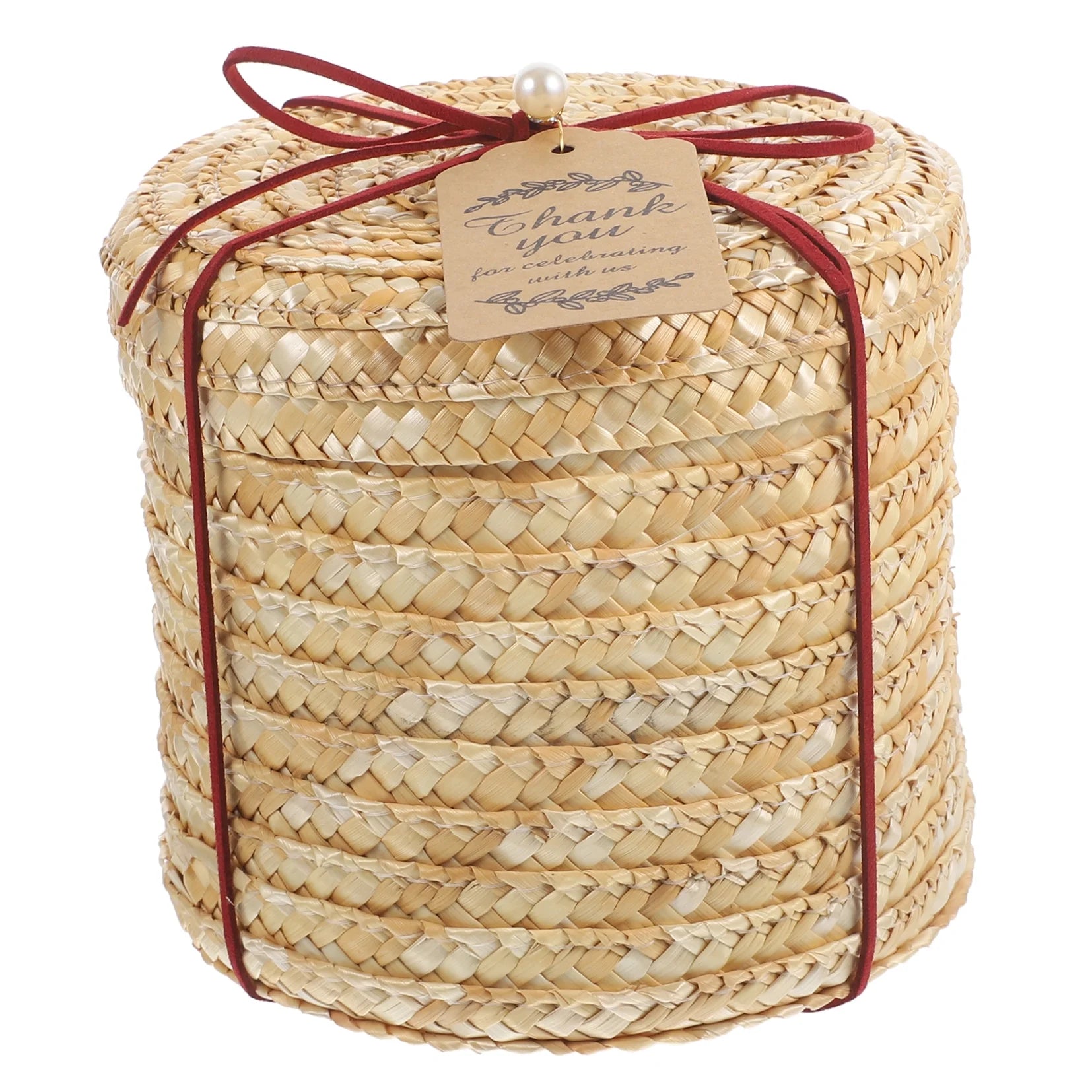 Organizers and Storage Utility Cart Rattan Basket Straw Box Study Room Office – Practical Home Organization for Simple Storage and Daily Tasks