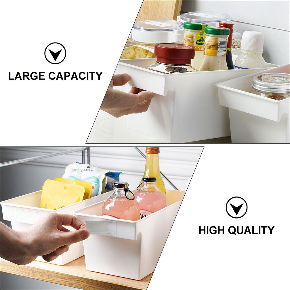 2 PCS Large Storage Containers with Lids Portable Box PP Material Boxes – Secure Lid Design for Simple Storage and Daily Tasks