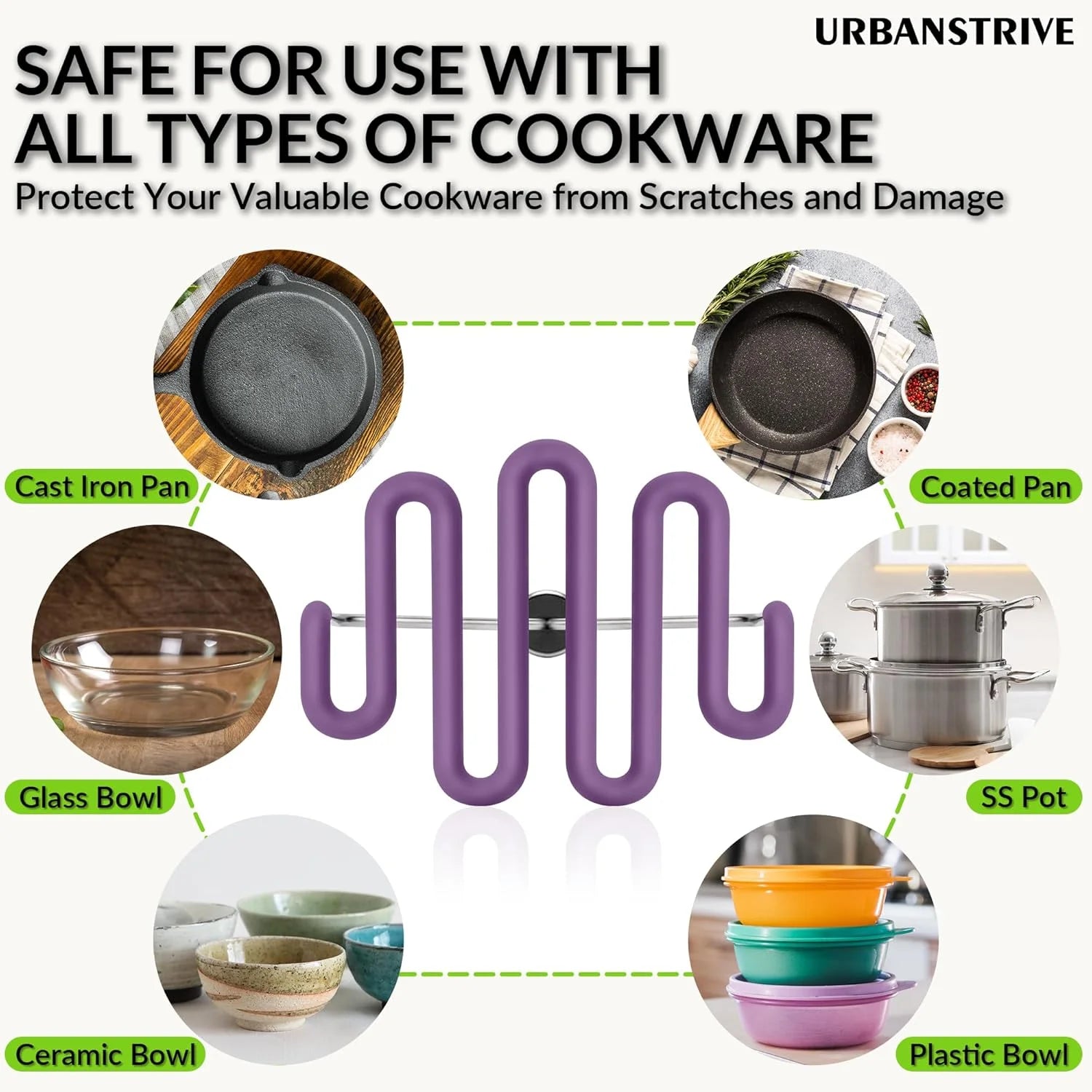 Scratch-resistant silicone potato mash maker kitchen tool stainless steel outer layer wrapped with durable silicone. – Durable Stainless Steel Construction for Simple Storage and Daily Tasks