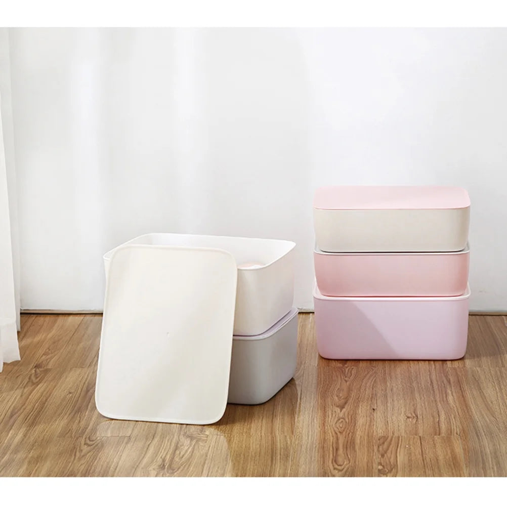 3pcs Underwear Storage Box Plastic Storage Basket Stackable Storage Container with 15-Compartment Divider for Bra Panties Socks(White) – Everyday Household Format for Simple Storage and Daily Tasks