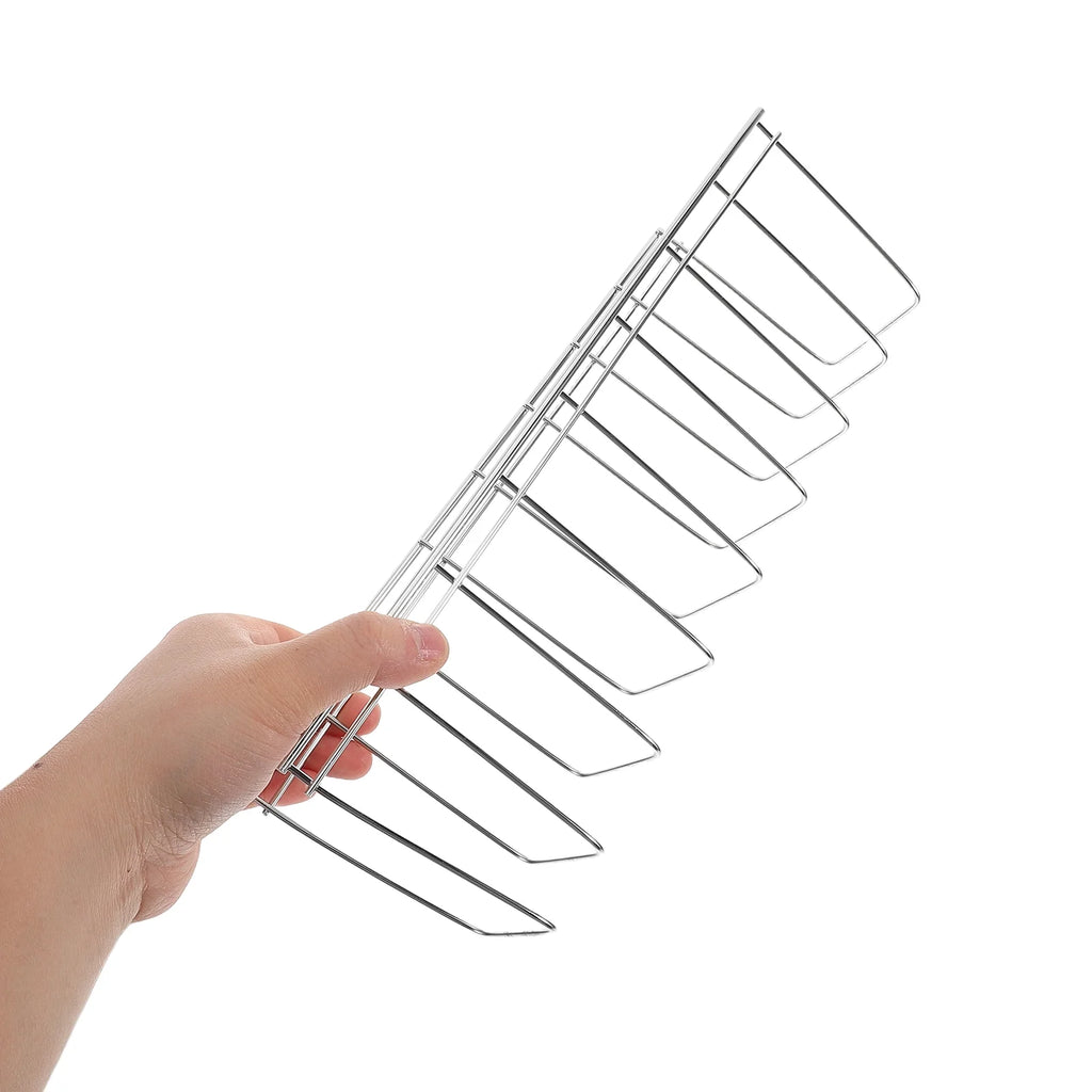 unbranded Kitchen Dish Drying Rack Made OfStainless Steel Stainless Steel Storage Box Kitchen Dish Tray Kitchen Bowl Stand Kitchen Plate Stand – Durable Stainless Steel Construction for Simple Storage and Daily Tasks