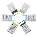 unbranded 6pcs Mini Cheese Grater Stainless Steel Small Box Grater Vegetables Shredder Handheld Kitchen Tool for Slicing Cheese Ginger Potatoes – Durable Stainless Steel Construction for Simple Storage and Daily Tasks