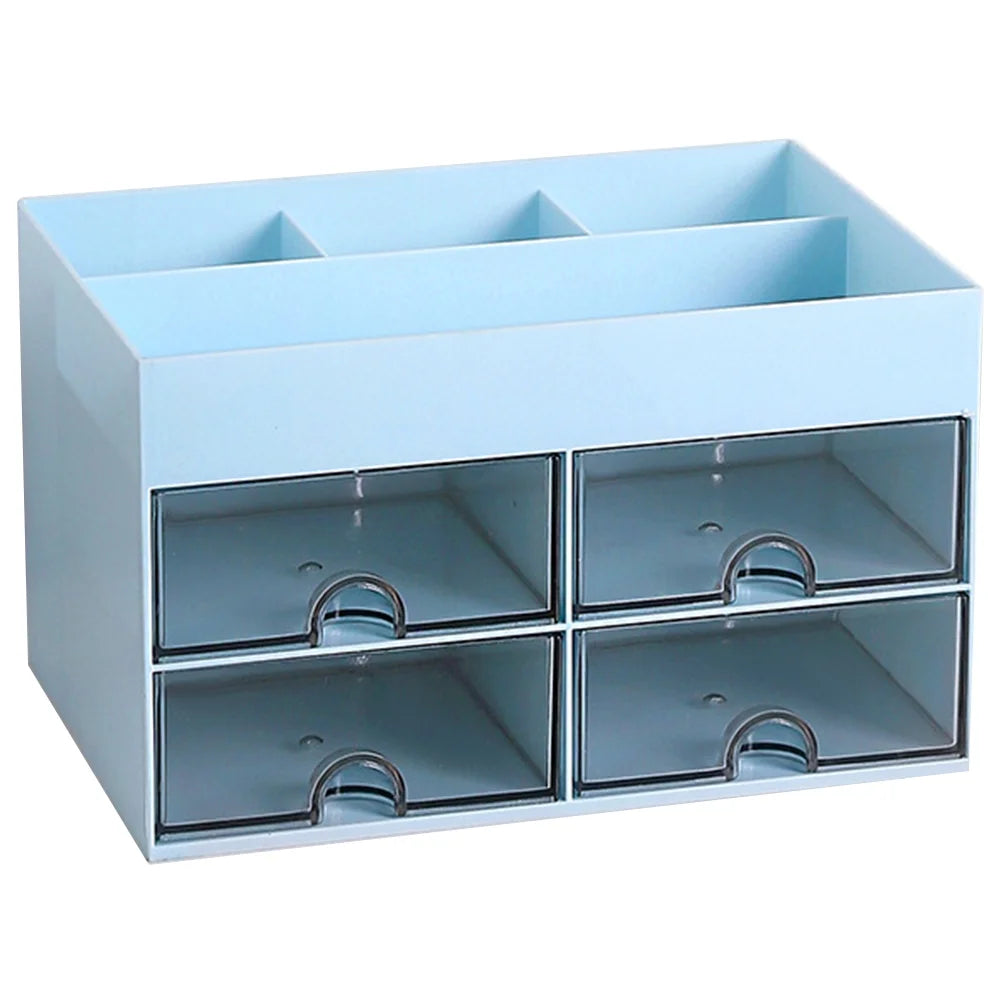 Storage Drawers Box Structure Multi-function Stationery Organizer – Everyday Household Format for Simple Storage and Daily Tasks