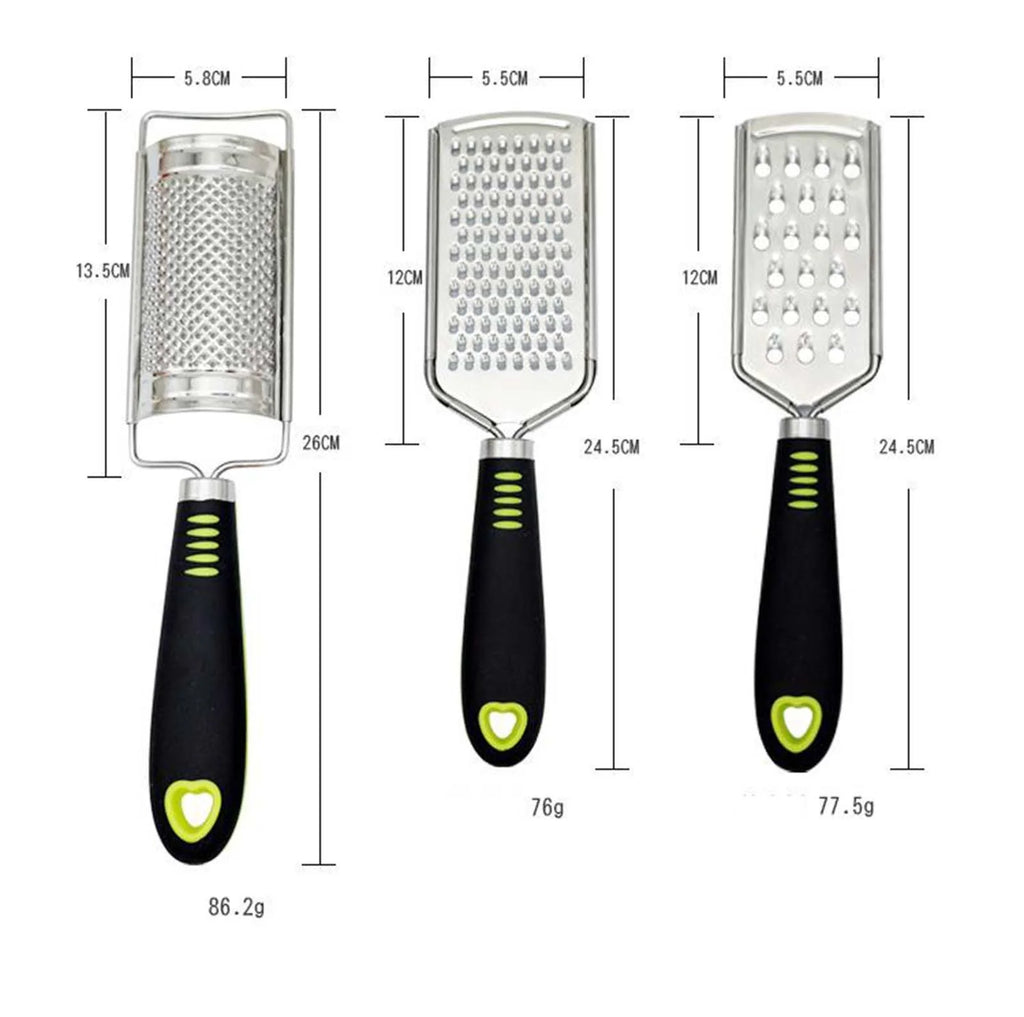 Hiroekza Cheese Grater Stainless Steel Zester Graters For Kitchen - Multi-purpose Kitchenware Kitchen Gadgets Clearance – Durable Stainless Steel Construction for Simple Storage and Daily Tasks