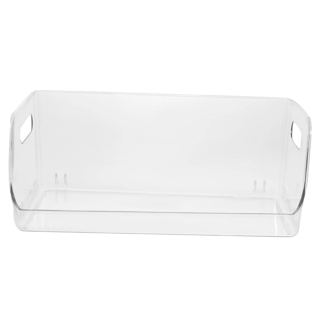 Snack Storage Box Shelf Clear Cosmetic Bin Organization Shelving – Clear-View Organization for Simple Storage and Daily Tasks