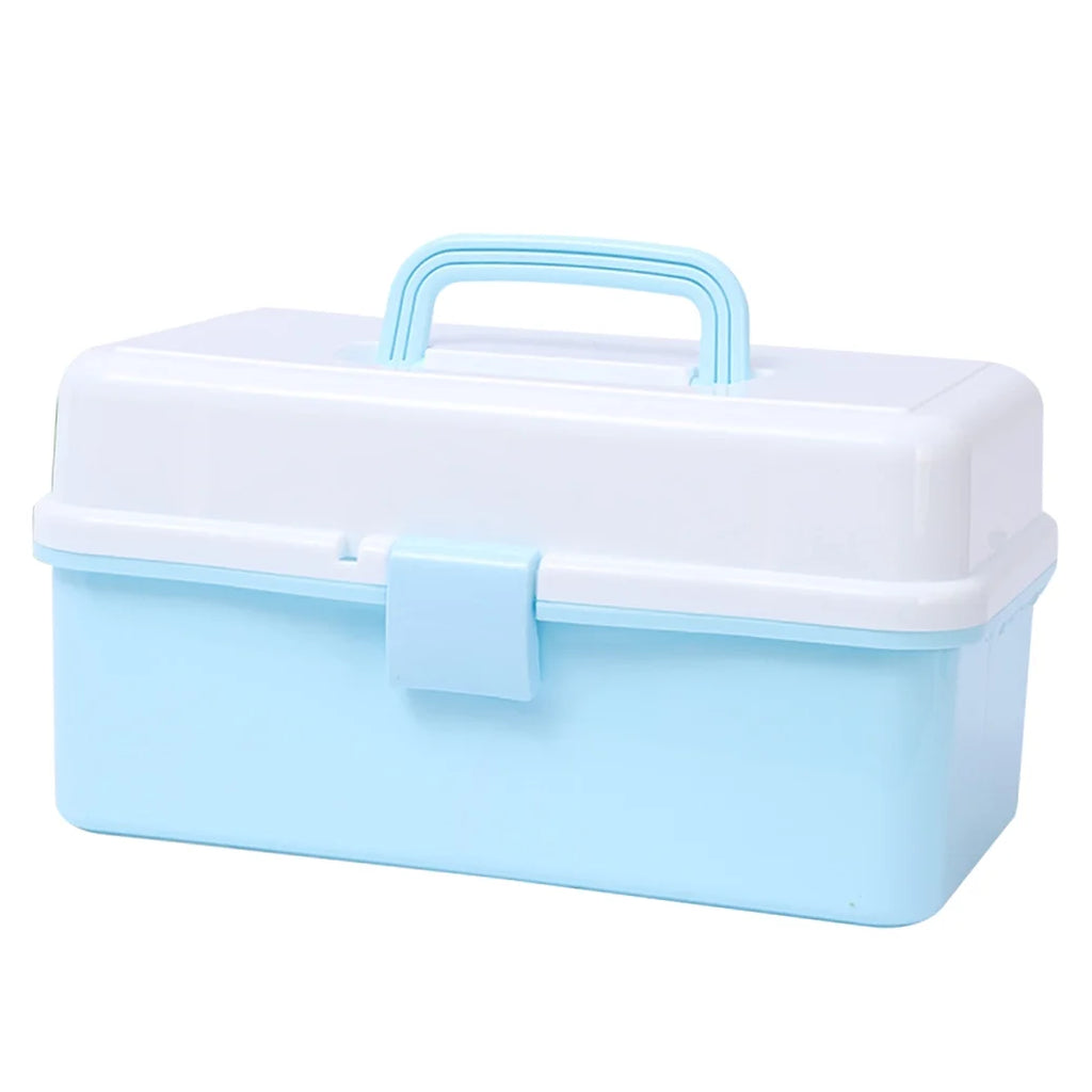 Storage Boxes Art Tools Storage Case Compact Storage Box Child 33x19.5cm Blue – Practical Home Organization for Simple Storage and Daily Tasks