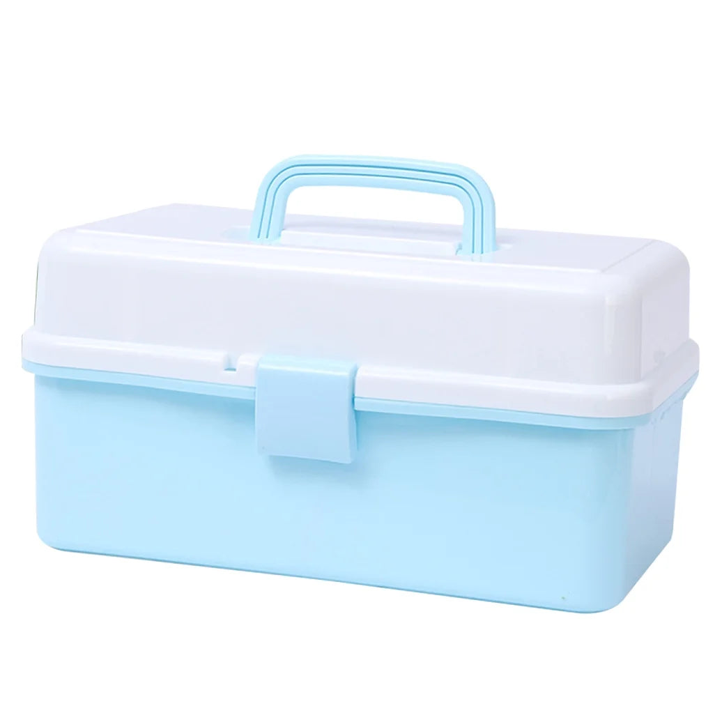 Storage Boxes Art Tools Storage Case Compact Storage Box Child 33x19.5cm Blue – Practical Home Organization for Simple Storage and Daily Tasks