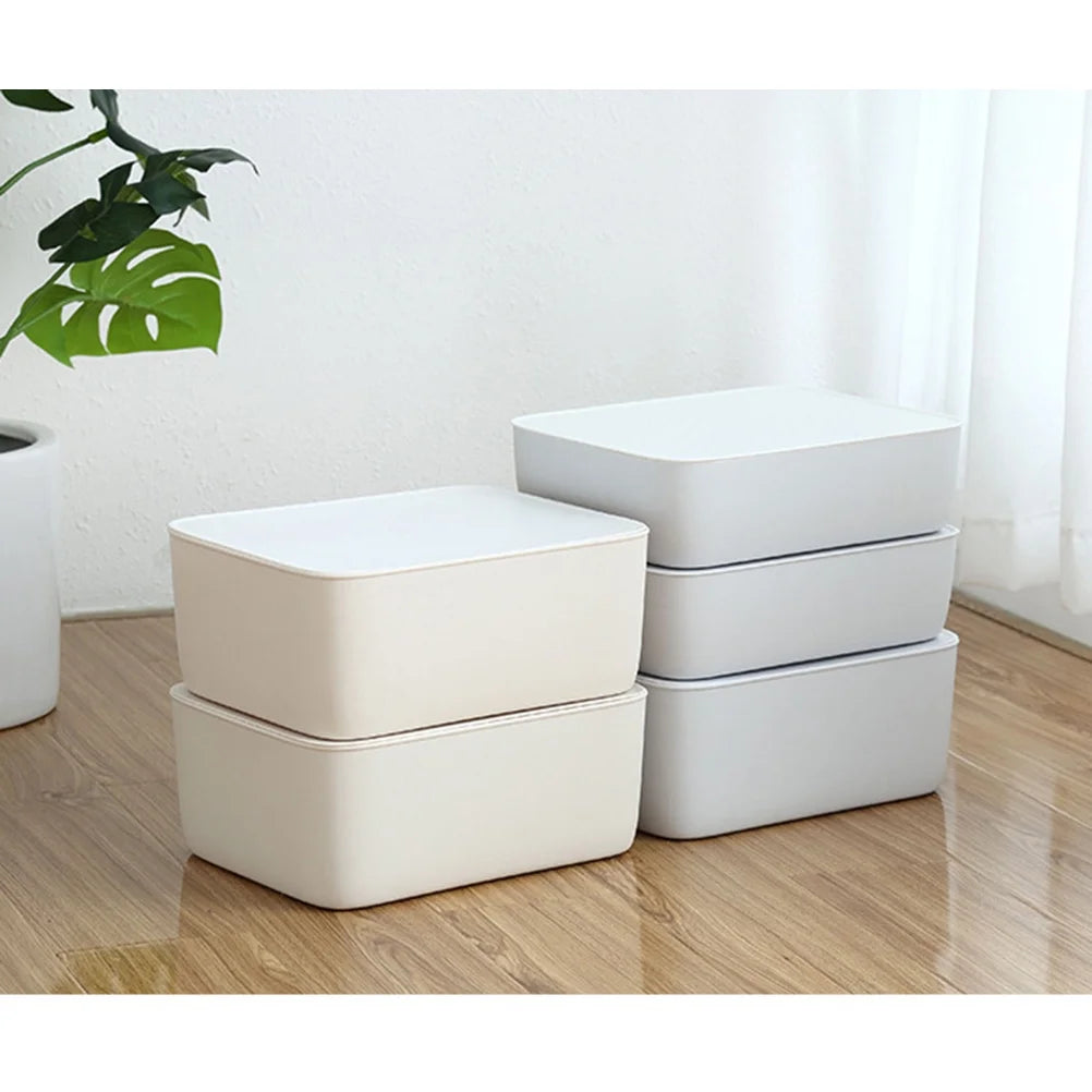 3pcs Underwear Storage Box Plastic Storage Basket Stackable Storage Container with 15-Compartment Divider for Bra Panties Socks(White) – Multiroom Organization Format for Simple Storage and Daily Tasks