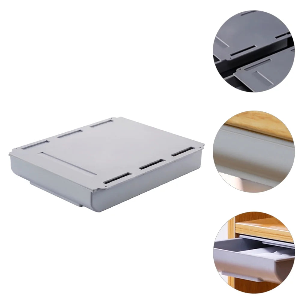 Wire Punch Free Storage Box Hanging Container Drawer Office – Space-Saving Hanging Design for Simple Storage and Daily Tasks