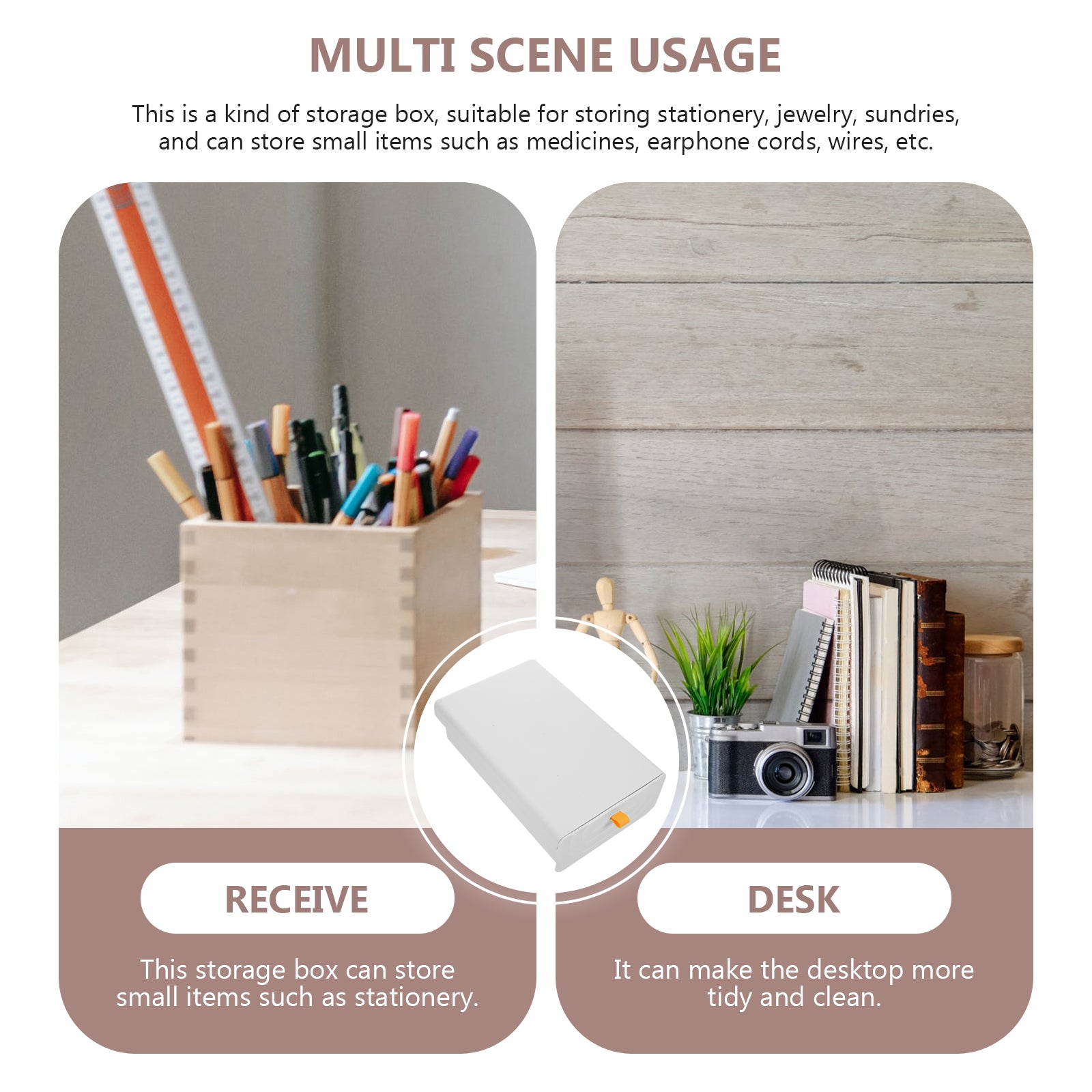 Dressers Drawer Storage Box Under Table Home Office – Practical Home Organization for Simple Storage and Daily Tasks