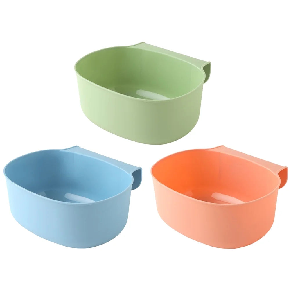 3 Pcs Storage Box Body and Lid Glancing Container – Convenient Multi-Piece Set for Simple Storage and Daily Tasks