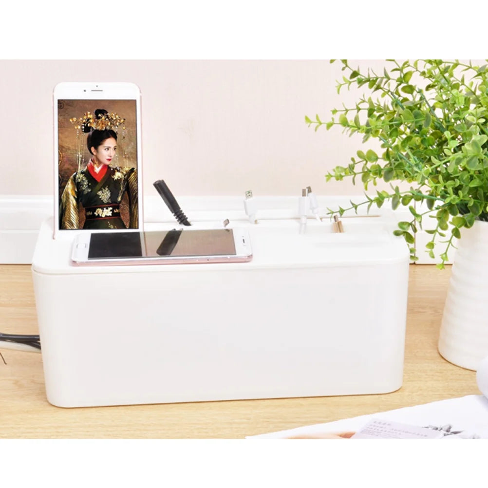 Protectors Wire Anti-dust Storage Box 32.00X13.50X13.50CM White – Practical Home Organization for Simple Storage and Daily Tasks
