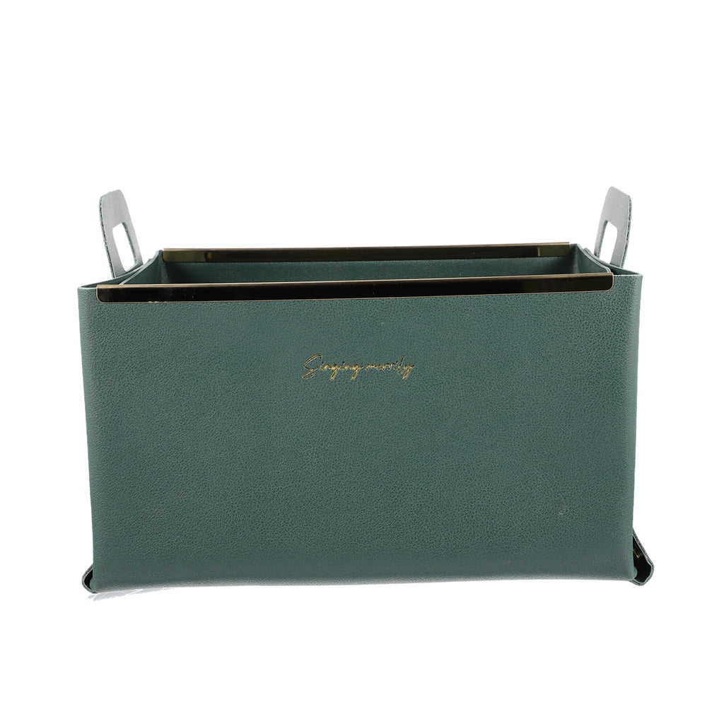 Storage Basket Cube Leather Lightweight Box Home Use Organizer – Practical Home Organization for Simple Storage and Daily Tasks