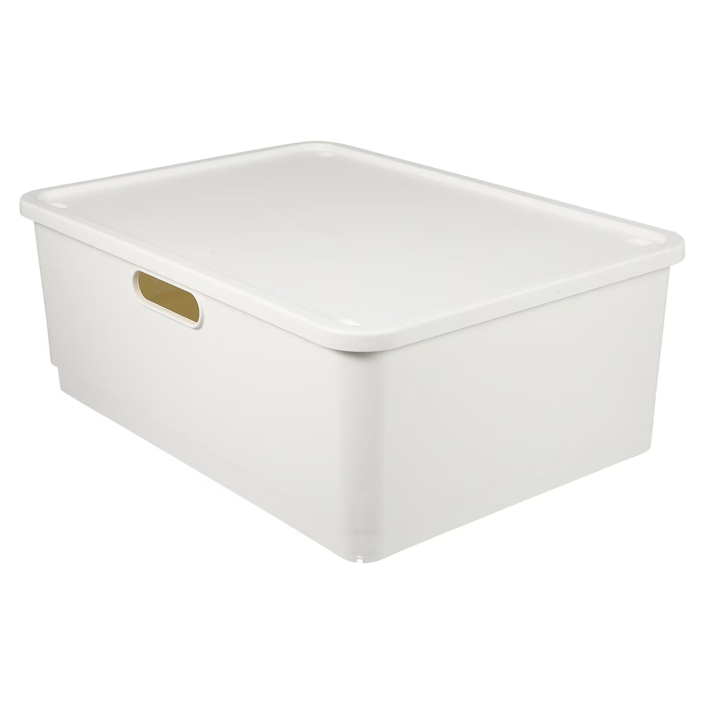 Storage Containers with Lids Japanese Box Organizing Desktop – Secure Lid Design for Simple Storage and Daily Tasks