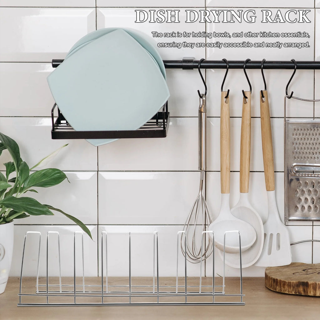 unbranded Kitchen Dish Drying Rack Made OfStainless Steel Stainless Steel Storage Box Kitchen Dish Tray Kitchen Bowl Stand Kitchen Plate Stand – Durable Stainless Steel Construction for Simple Storage and Daily Tasks