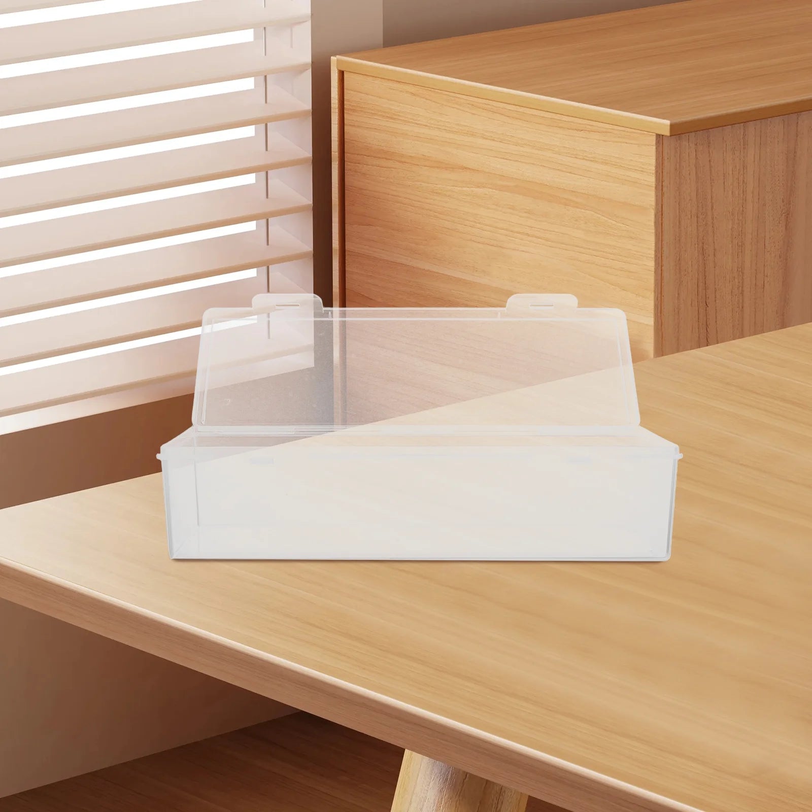 Air Outlet Decoration Card Storage Box Child 29.20X9.20X7.20CM Transparent – Clear-View Organization for Simple Storage and Daily Tasks