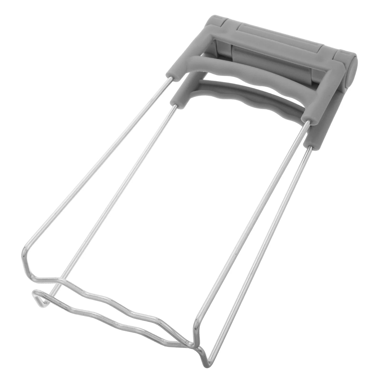 unbrandedKitchen Retriever Tongs Stainless Steel Plate Bowls Gripper Grey – Durable Stainless Steel Construction for Simple Storage and Daily Tasks