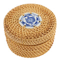 Toy Rattan Nut Box Household Storage Container 14X14X8CM – Practical Home Organization for Simple Storage and Daily Tasks