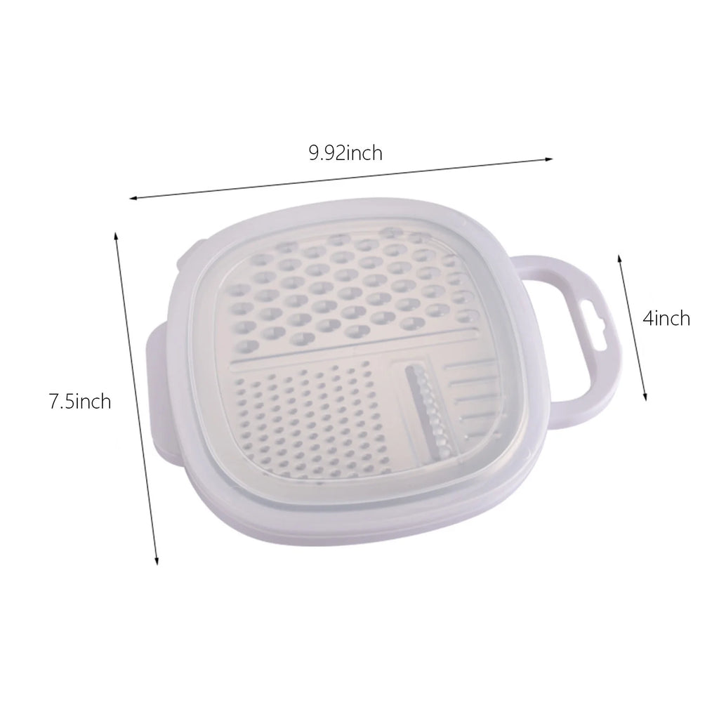 Grater Well-crafted Handheld Cheese Grater - Cheese Grater With Soft Handle - Grater For Kitchen Spices Ginger - Stainless Steel Cheese Shredder - Lemon Zester To Kitchen Gadgets Clearance – Convenient Carry Handles for Simple Storage and Daily Tasks