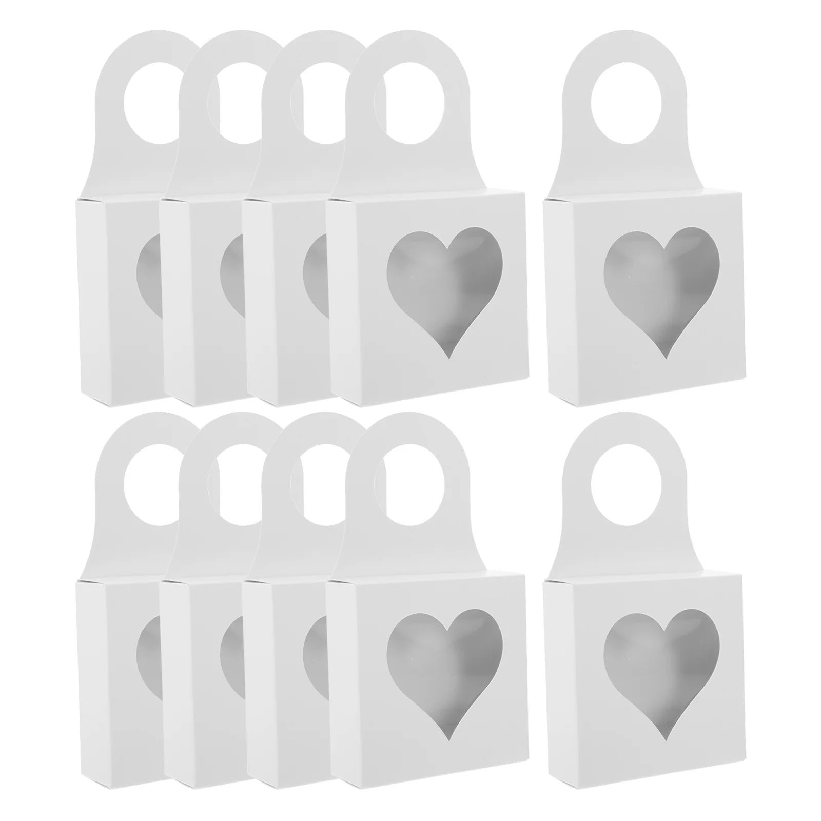 25 Pcs Storage Boxes with Lids Red Wine Bottle Hook Box 9.00X9.00X3.00CM White – Secure Lid Design for Simple Storage and Daily Tasks