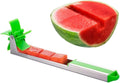 Watermelon Windmill Cutter Slicer Stainless Steel Shape Fruit Tools Quickly Cut Tool Kitchen Gadgets with Melon Scoop – Durable Stainless Steel Construction for Simple Storage and Daily Tasks