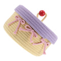 Woven Cotton Rope Basket With Lid Jewelry Storage Box Cute Basket Cotton Rope Basket Storage Woven Basket Woven Rope Basket Bathroom Basket Organizer – Secure Lid Design for Simple Storage and Daily Tasks
