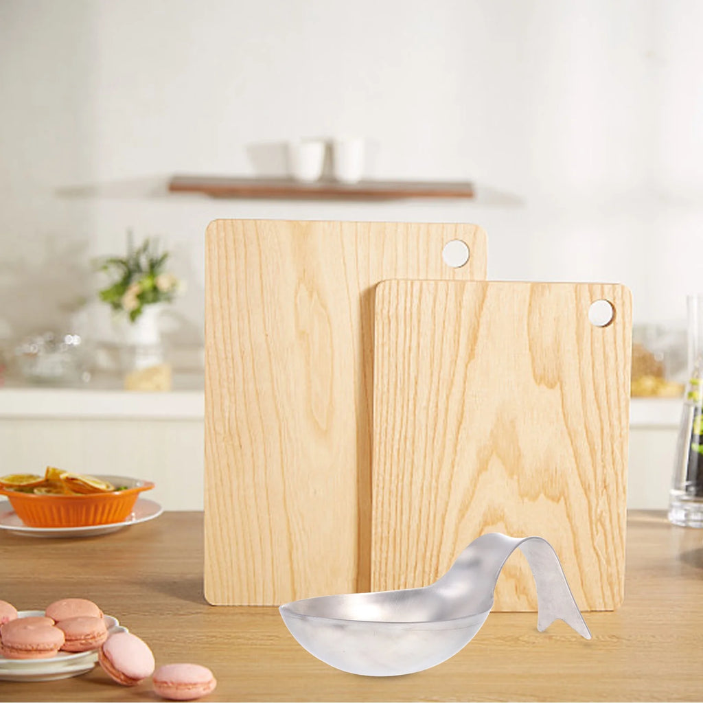 unbrandedStainless Steel Spoon Rest Pots for Kitchen Utensil Holder Stand – Balanced Everyday Tableware for Simple Storage and Daily Tasks