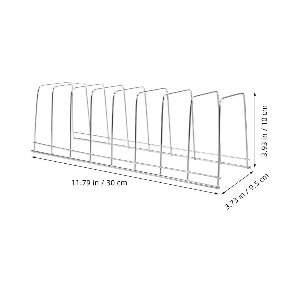 unbranded Kitchen Dish Drying Rack Made OfStainless Steel Stainless Steel Storage Box Kitchen Dish Tray Kitchen Bowl Stand Kitchen Plate Stand – Durable Stainless Steel Construction for Simple Storage and Daily Tasks