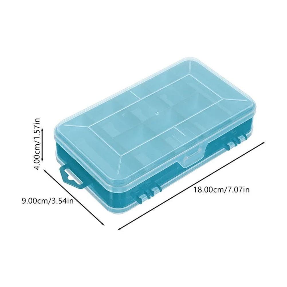 2 Pcs Small Parts Container Plastic Storage Containers Storage Box Green 18.00X9.00X4.00CM – Convenient Multi-Piece Set for Simple Storage and Daily Tasks