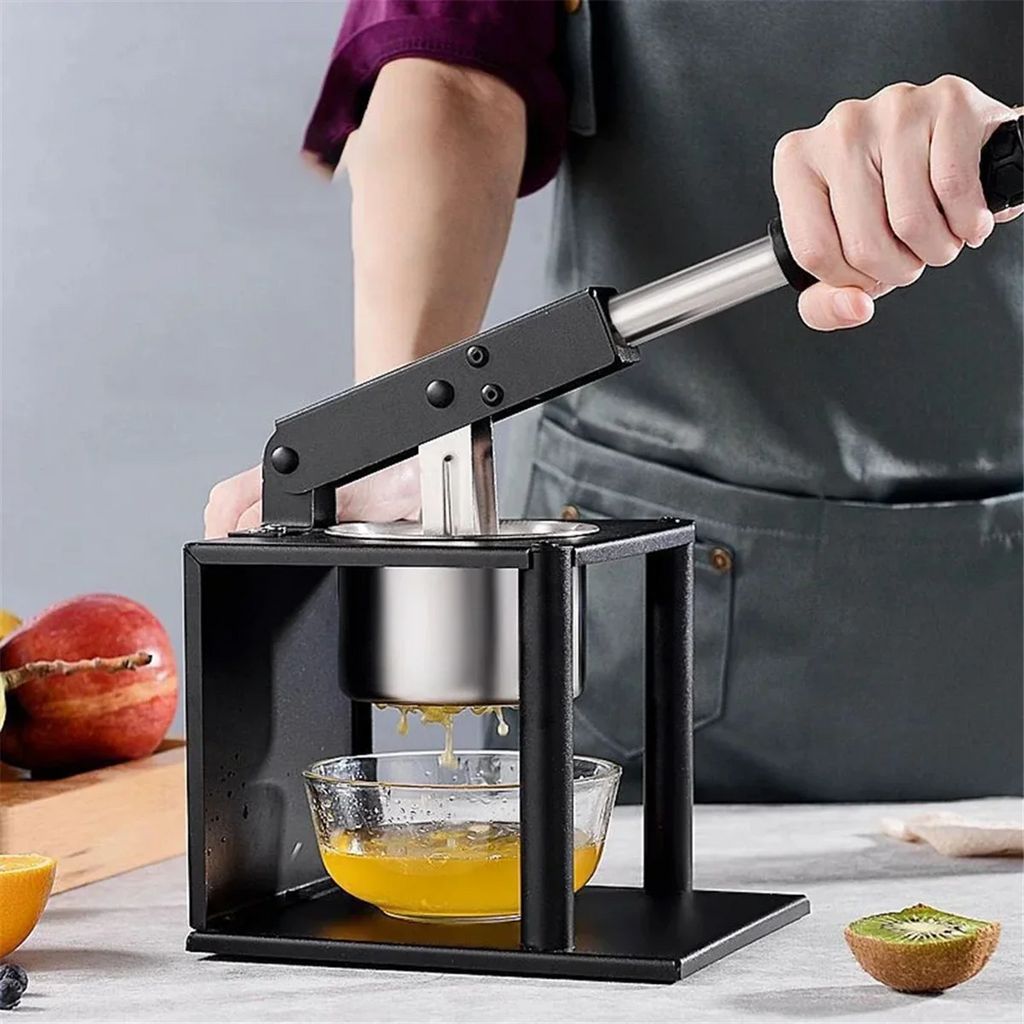 304 Stainless Steel Squeezer Juicer Hand Citrus Manual Juicer Portable Juicer for Kitchen Bar Restaurant – Durable Stainless Steel Construction for Simple Storage and Daily Tasks