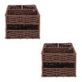 2pcs Desktop Storage Container Home Office Storage Box Sundries Small Items Organizer – Practical Home Organization for Simple Storage and Daily Tasks