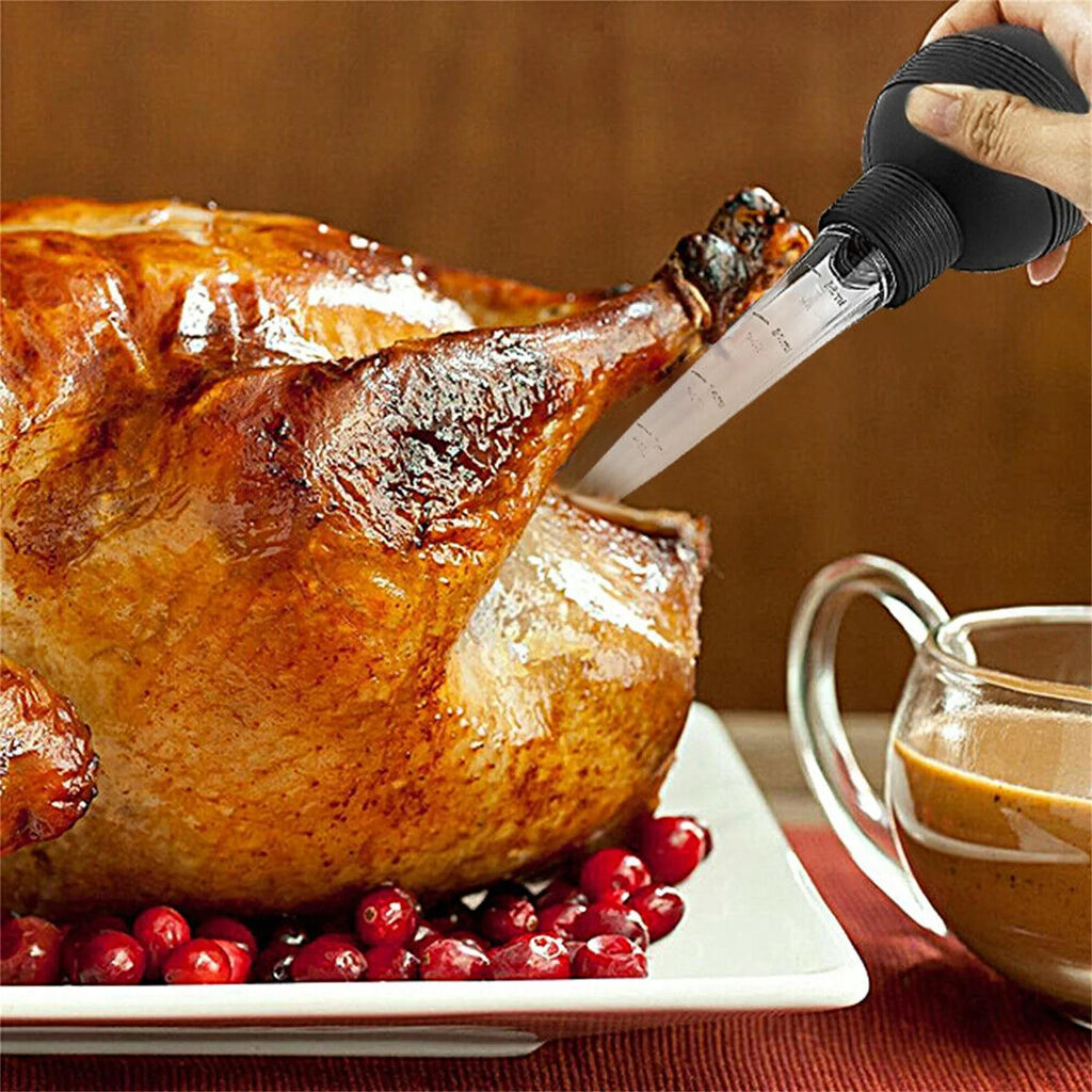Hiroekza Turkey Baster 28ml Meat Baster Kitchen Utensil For Turkey Beef Pork Roasting Chicken Kitchen Gadgets Clearance – Everyday Kitchen Functionality for Simple Storage and Daily Tasks
