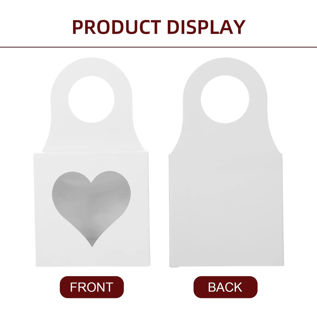 25 Pcs Storage Boxes with Lids Red Wine Bottle Hook Box 9.00X9.00X3.00CM White – Secure Lid Design for Simple Storage and Daily Tasks