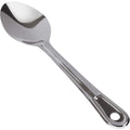 Super Strong 11 Inch Serving Spoon Ergonomic Stainless Steel Cooking Utensil Large Basting Spoon for Professional Restaurant Buffet Banquet Service and Home Chefs Silver – Durable Stainless Steel Construction for Simple Storage and Daily Tasks