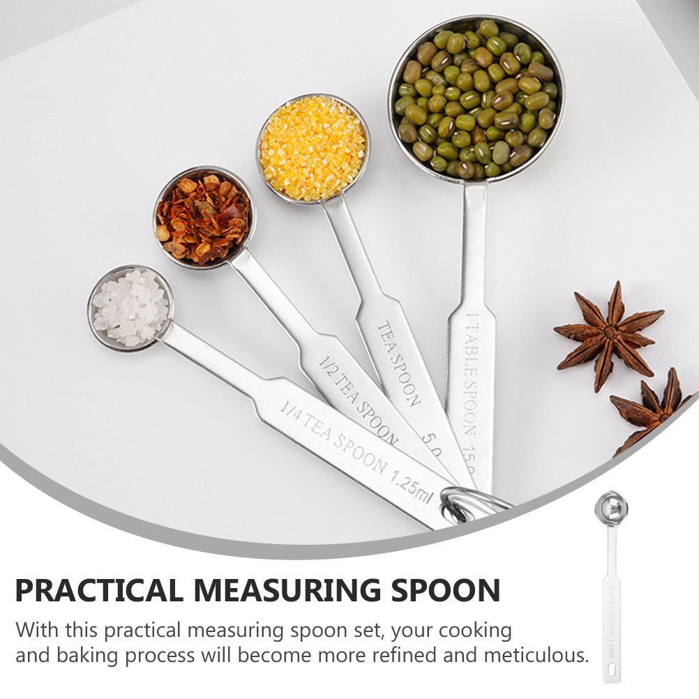 unbranded8 Pcs Stainless Steel Tablespoons Electric Accessories Probe – Durable Stainless Steel Construction for Simple Storage and Daily Tasks