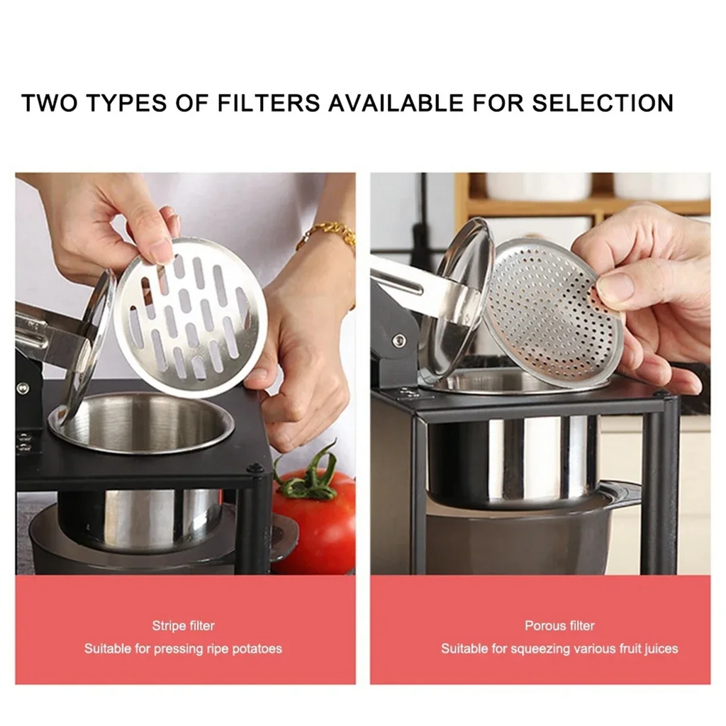 304 Stainless Steel Squeezer Juicer Hand Citrus Manual Juicer Portable Juicer for Kitchen Bar Restaurant – Durable Stainless Steel Construction for Simple Storage and Daily Tasks