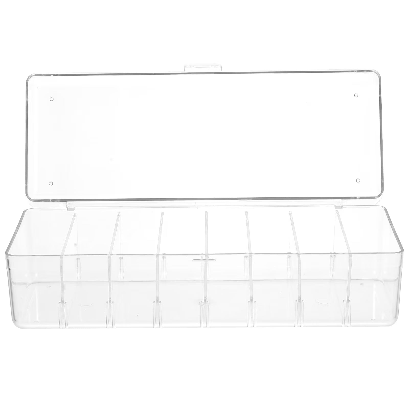 Card Game Business Cards Card Storage Box Travel 26X10X7.5CM Transparent – Clear-View Organization for Simple Storage and Daily Tasks