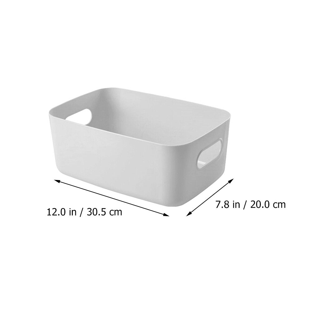 Basket Storage Box Three-Piece Set Medium Containers Boxes – Convenient Multi-Piece Set for Simple Storage and Daily Tasks
