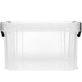 Transparent Dust-proof and Moisture-proof Household Storage Box with Lid Makeup – Secure Lid Design for Simple Storage and Daily Tasks
