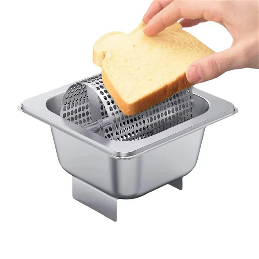 Stainless Steel Butter Wheel - Melted Dispenser for Even Spreading Essential Kitchen Gadget American Burgers – Durable Stainless Steel Construction for Simple Storage and Daily Tasks
