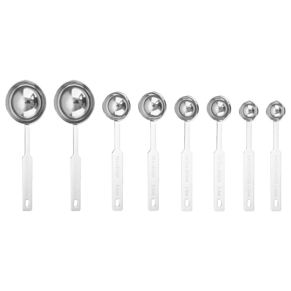 unbranded8 Pcs Stainless Steel Tablespoons Electric Accessories Probe – Durable Stainless Steel Construction for Simple Storage and Daily Tasks
