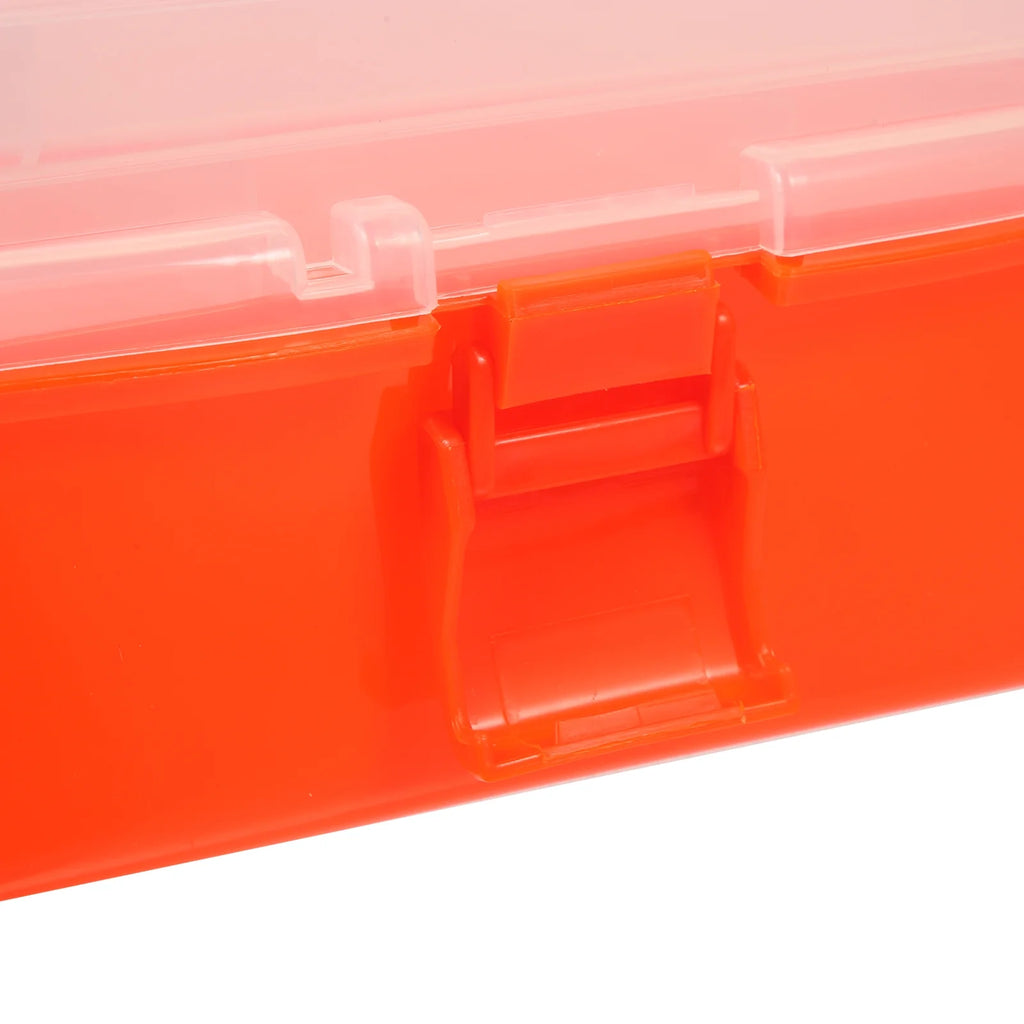 Wicker Three Layer Storage Box Household Tool Box Office 32X17CM Orange – Practical Home Organization for Simple Storage and Daily Tasks