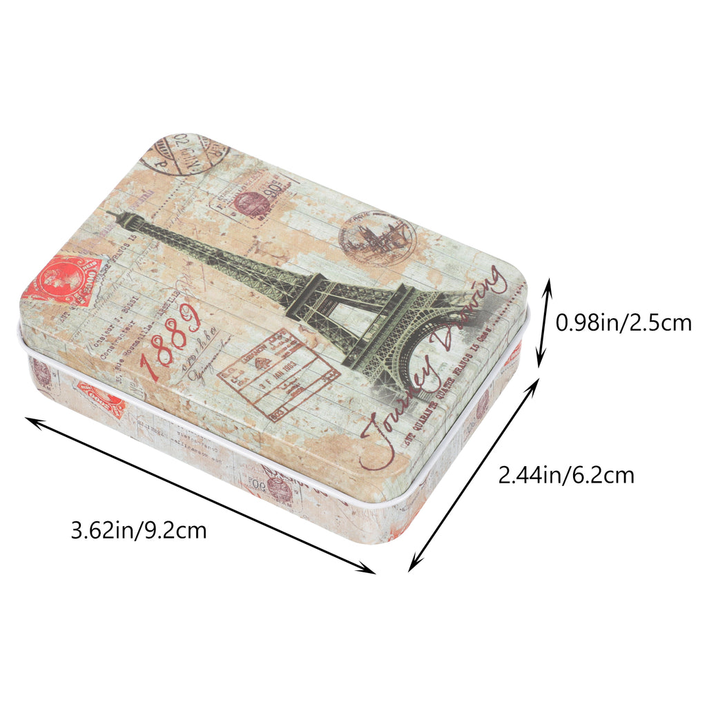 6 Pcs Desktop Storage Boxes Case Pantry Organizers and Clear Greeting Card – Clear-View Organization for Simple Storage and Daily Tasks
