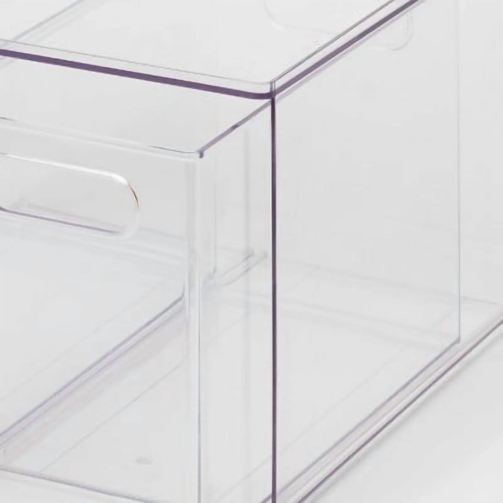 All Purpose 2 Drawer Storage ClearAcrylic Utility Bins,1352 Volume,H 12.6D 12.2 – Practical Home Organization for Simple Storage and Daily Tasks