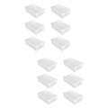12 PCS Shoes Boxes Transparent Shoes Cases Plastic Storage Box Shoes Container for Home Shop 28x18x10cm – Clear-View Organization for Simple Storage and Daily Tasks